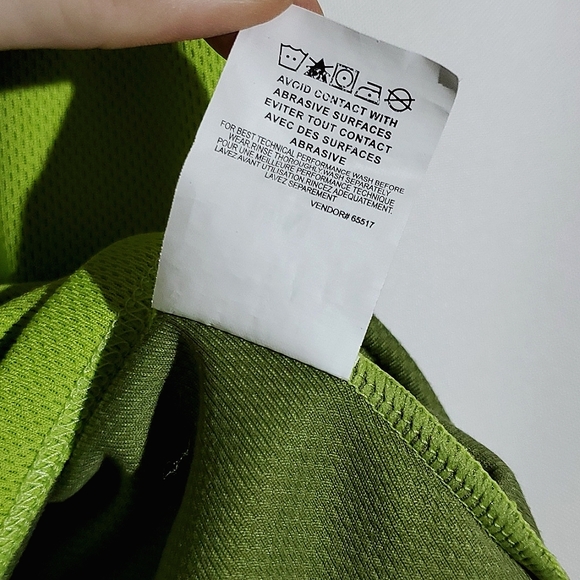 Sugoi Women's Metro Jersey, Lime Green, Sky Blue and Greyish White - Sz Medium - Picture 13 of 15